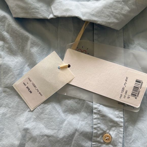 Forte Forte Button-Up Blue Size 8 - Picture 8 of 14